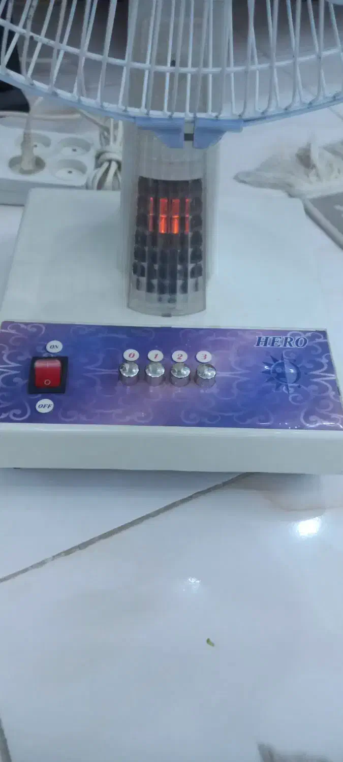 پنکه رومیزی هیرو|پنکه و تصفیهکنندهٔ هوا|اسلامشهر, شهرک واوان|دیوار