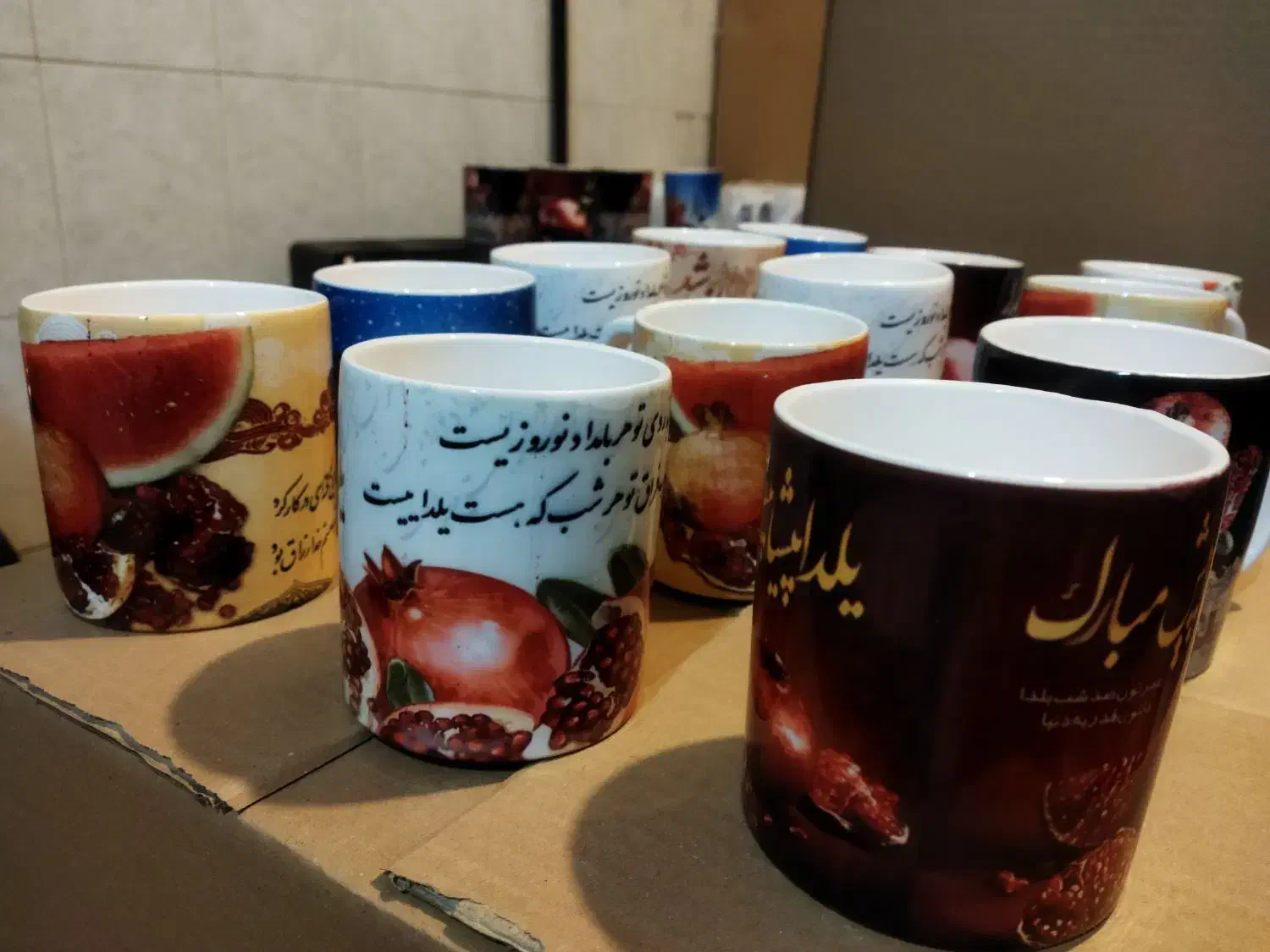 لیوان ماگ .|ظروف سرو و پذیرایی|تبریز, |دیوار