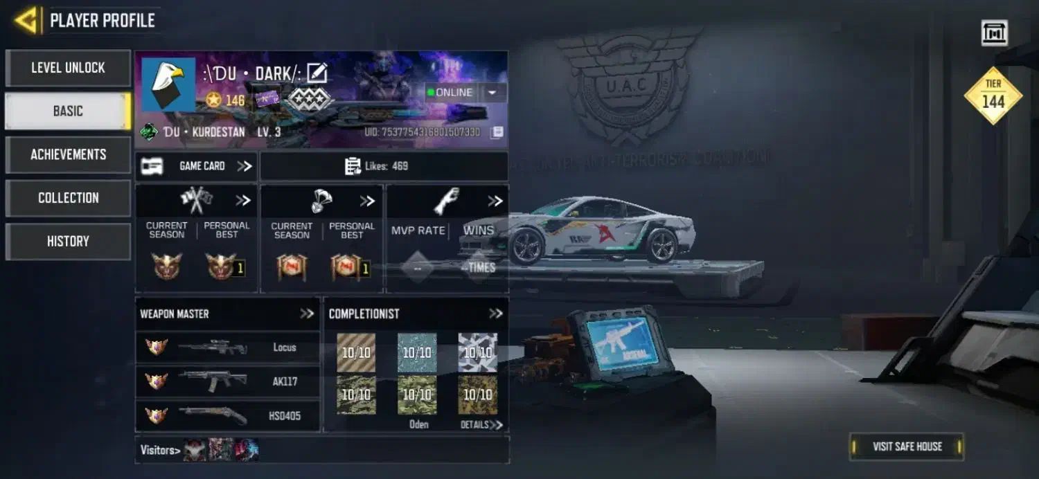 اکانت کالاف|کنسول، بازی ویدئویی و آنلاین|سنندج, |دیوار