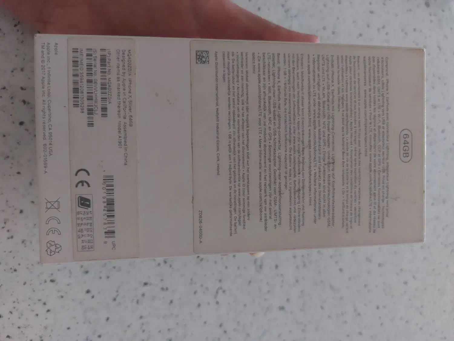 گوشی ایفون x با کارتن|موبایل|مشهد, حسین‌آباد|دیوار