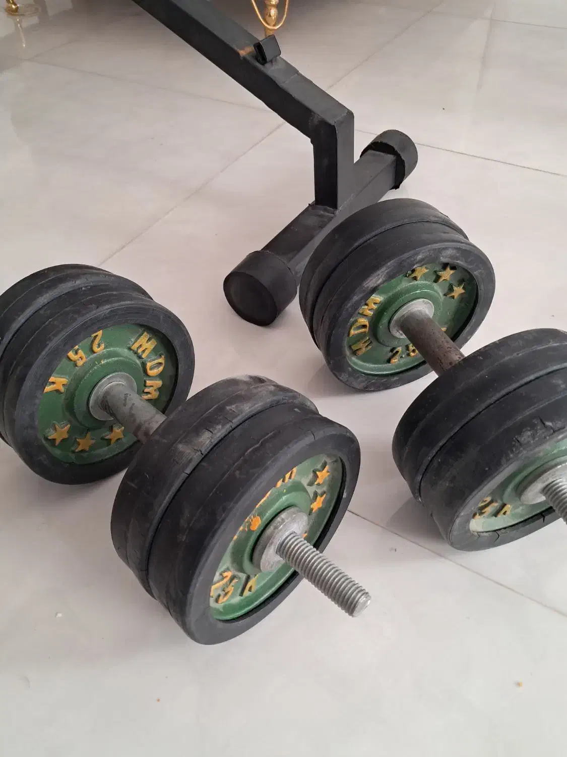 میز بدنسازی و دمبل|تجهیزات ورزشی|شیروان (خراسان), |دیوار