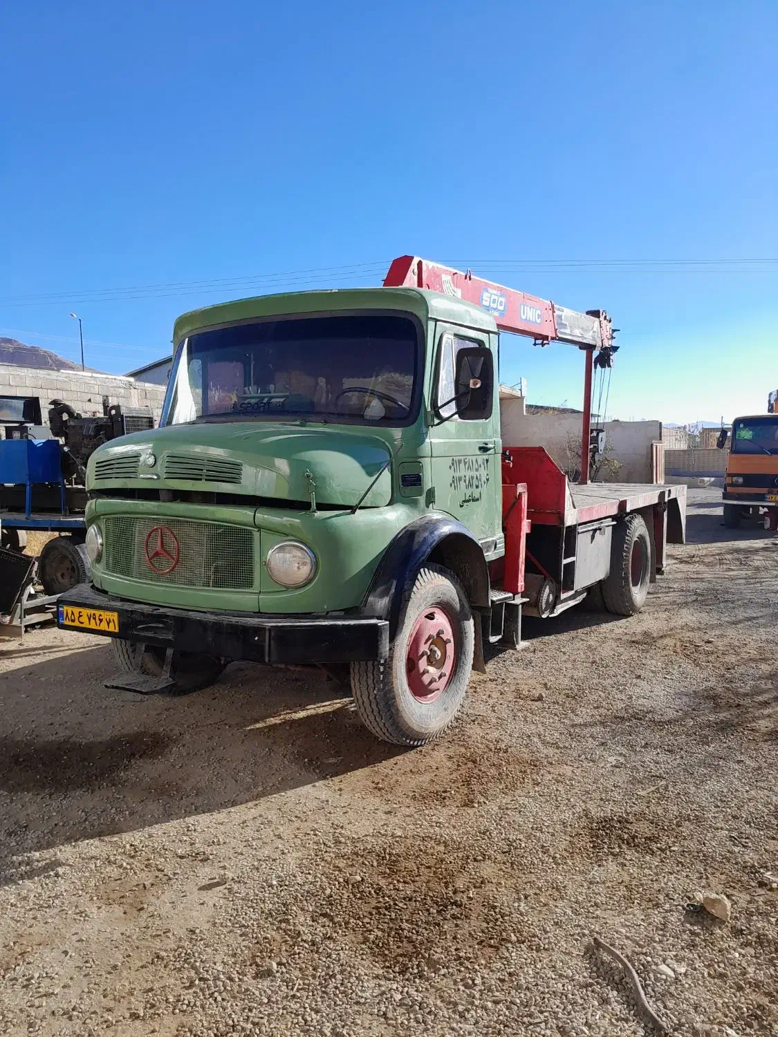 جرثقیل بنز ۹۱۱|خودرو سنگین|اصفهان, شهرک صنعتی امیرکبیر (شاپور جدید)|دیوار