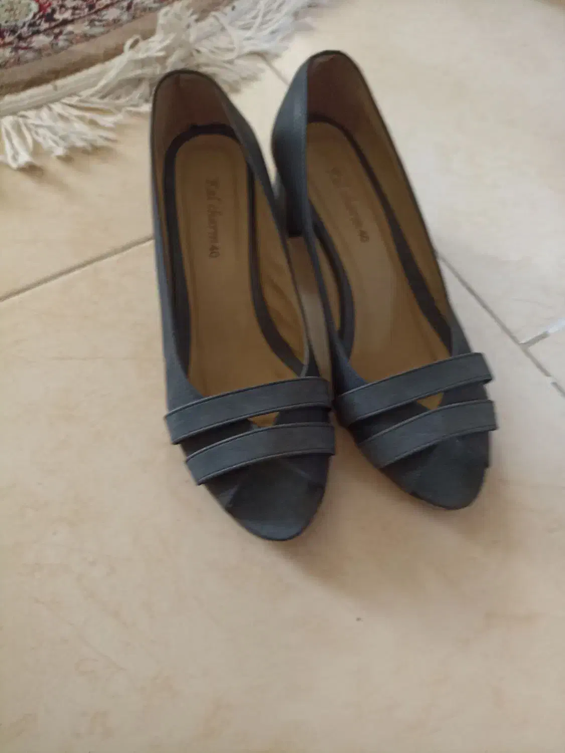 کفش چرم رنگکاربنی شیک ومجلسی سایز ،۳۹و۴۰|کیف، کفش، کمربند|تهران, امام حسین|دیوار