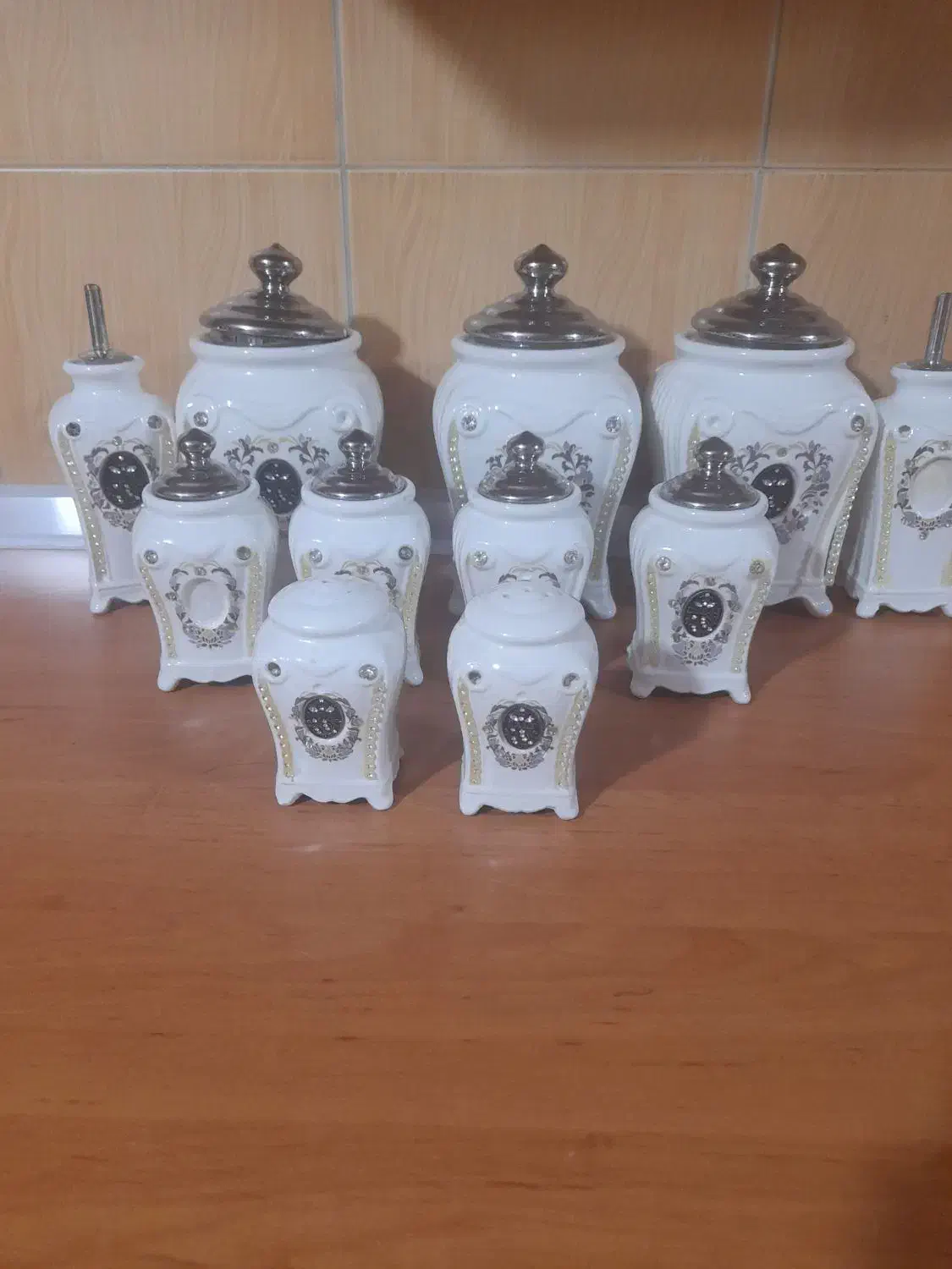 ست پاسماوری|ظروف سرو و پذیرایی|دهگلان, |دیوار