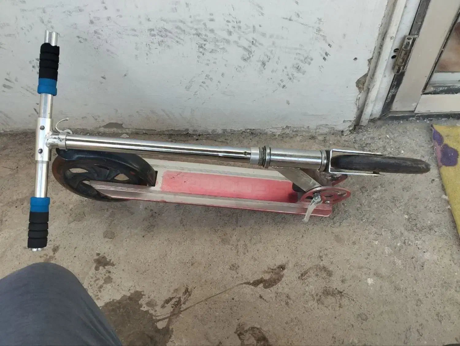 .اسکوتر‌تمام‌بدنه‌آلومینیوم‌باتخفیف‌|دوچرخه، اسکیت، اسکوتر|پاکدشت, پاکدشت (مامازند)|دیوار