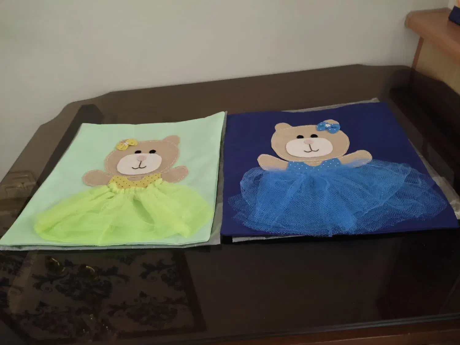 خرده ریز ودو عددکاورکوسن دخترانه|ظروف سرو و پذیرایی|تهران, شکوفه|دیوار