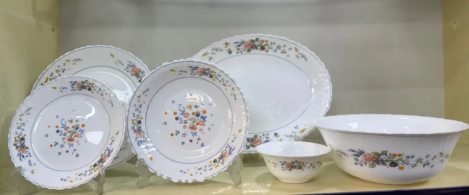 سرویس ارکوپال 26پارچه ویکتوریا فرانسه|ظروف سرو و پذیرایی|کرج, گلشهر|دیوار