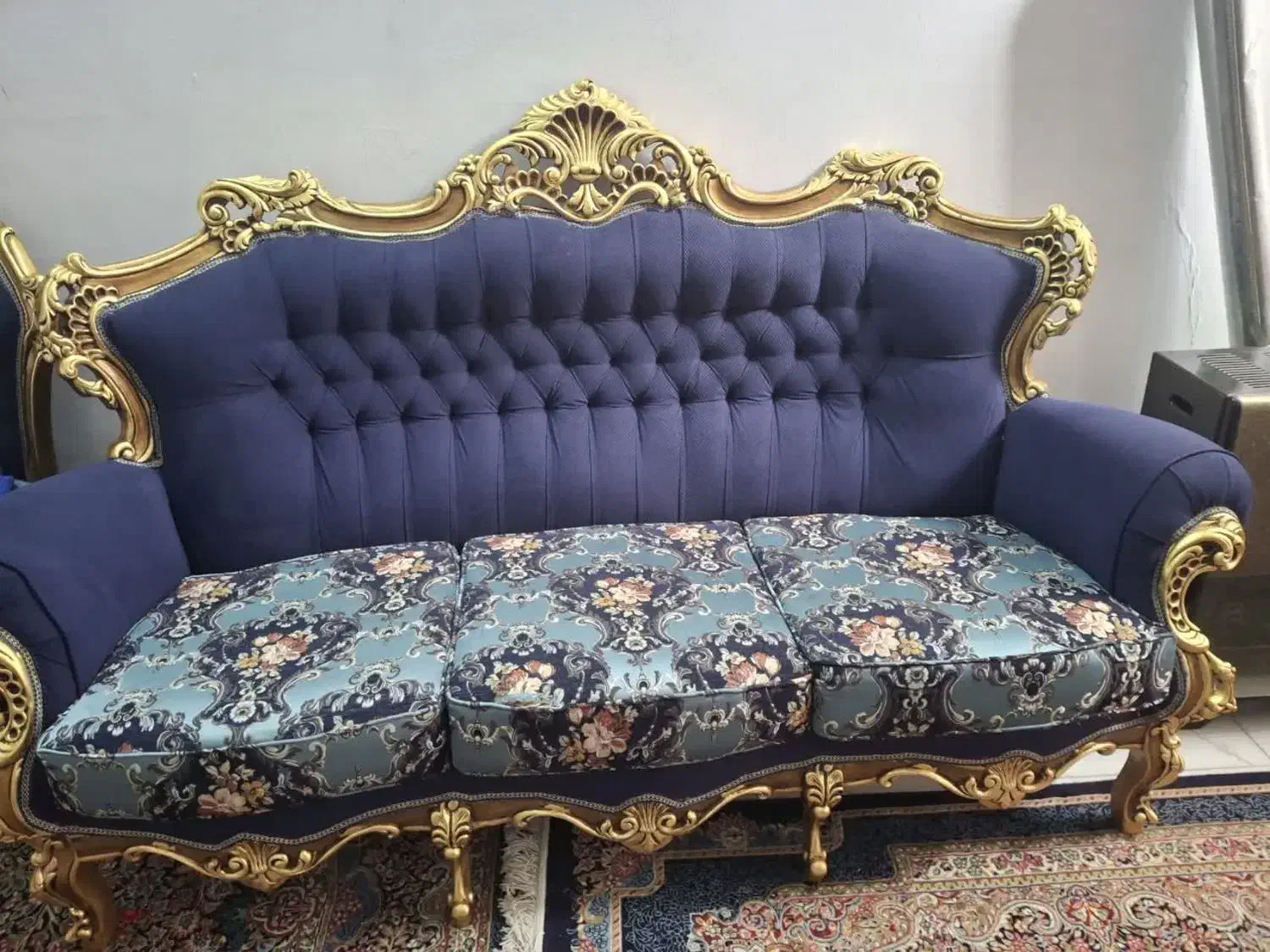 مبل سلطنتی|مبلمان خانگی و میز عسلی|یزد, |دیوار