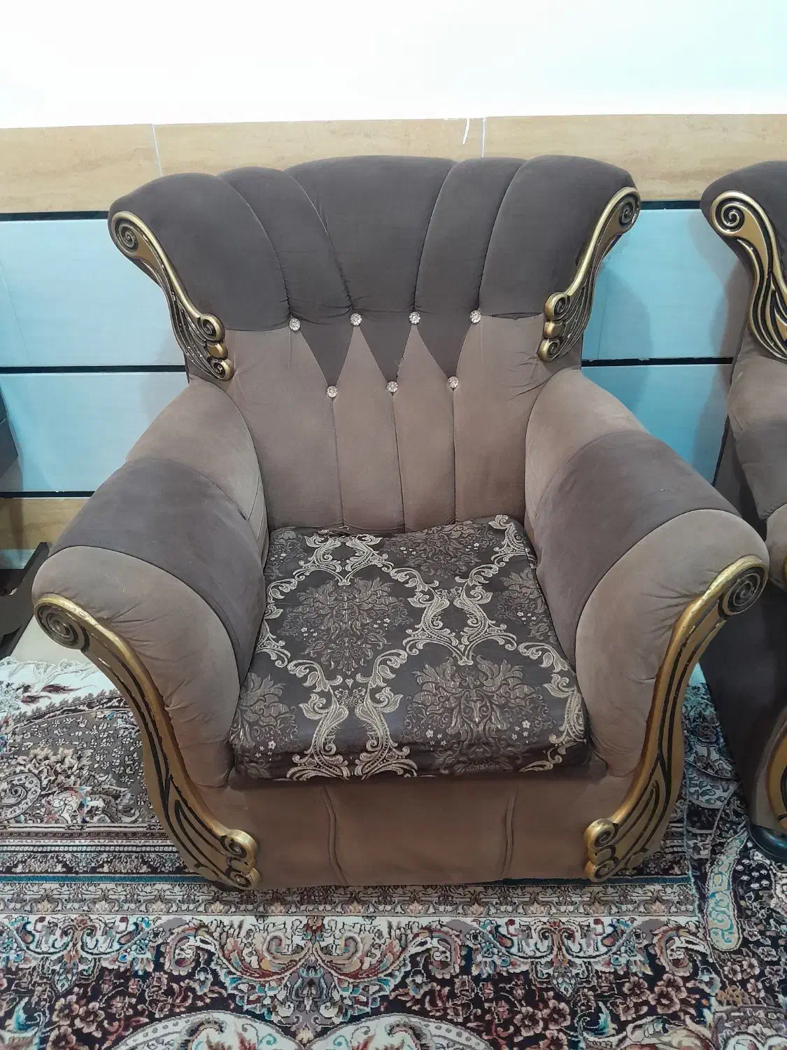 مبل هفت نفره|مبلمان خانگی و میز عسلی|شوشتر, |دیوار