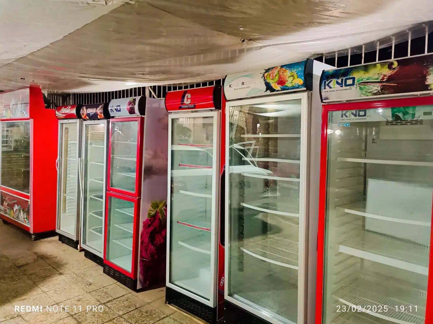 یخچال ایستاده فریزر ایستاده ویترینی تک در|فروشگاه و مغازه|اهواز, کوی رمضان|دیوار