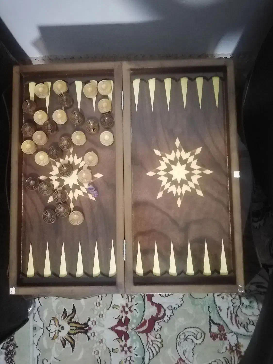 تخته نرد و شطرنج چوبی|اسباببازی|مشهد, توس (بلوار توس)|دیوار