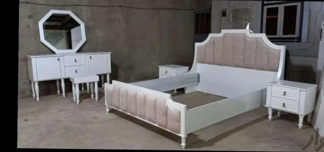 سرویس خواب دونفره کامل ام دی اف|تخت و سرویس خواب|تهران, شهرک ابوذر|دیوار