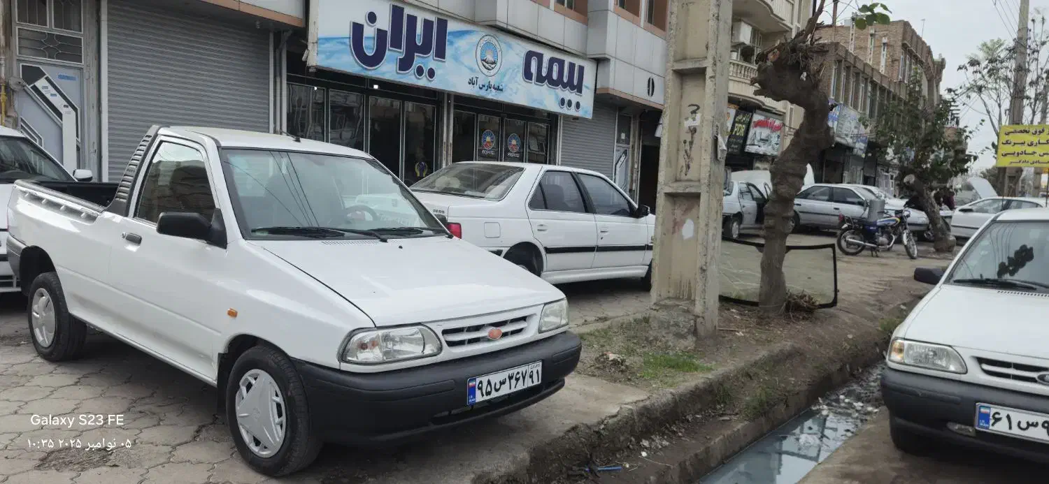 پراید وانت ۴۰۲ خشک|خودرو سواری و وانت|پارسآباد, |دیوار