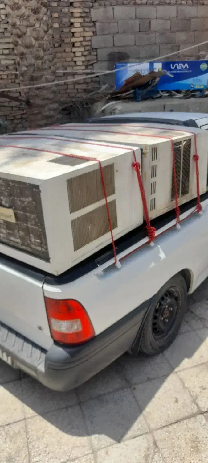 فروش...خریدارکولر سوخته سالم دوتیکه پنجره ای نیمسو|کولر گازی و فنکوئل|اهواز, پردیس|دیوار