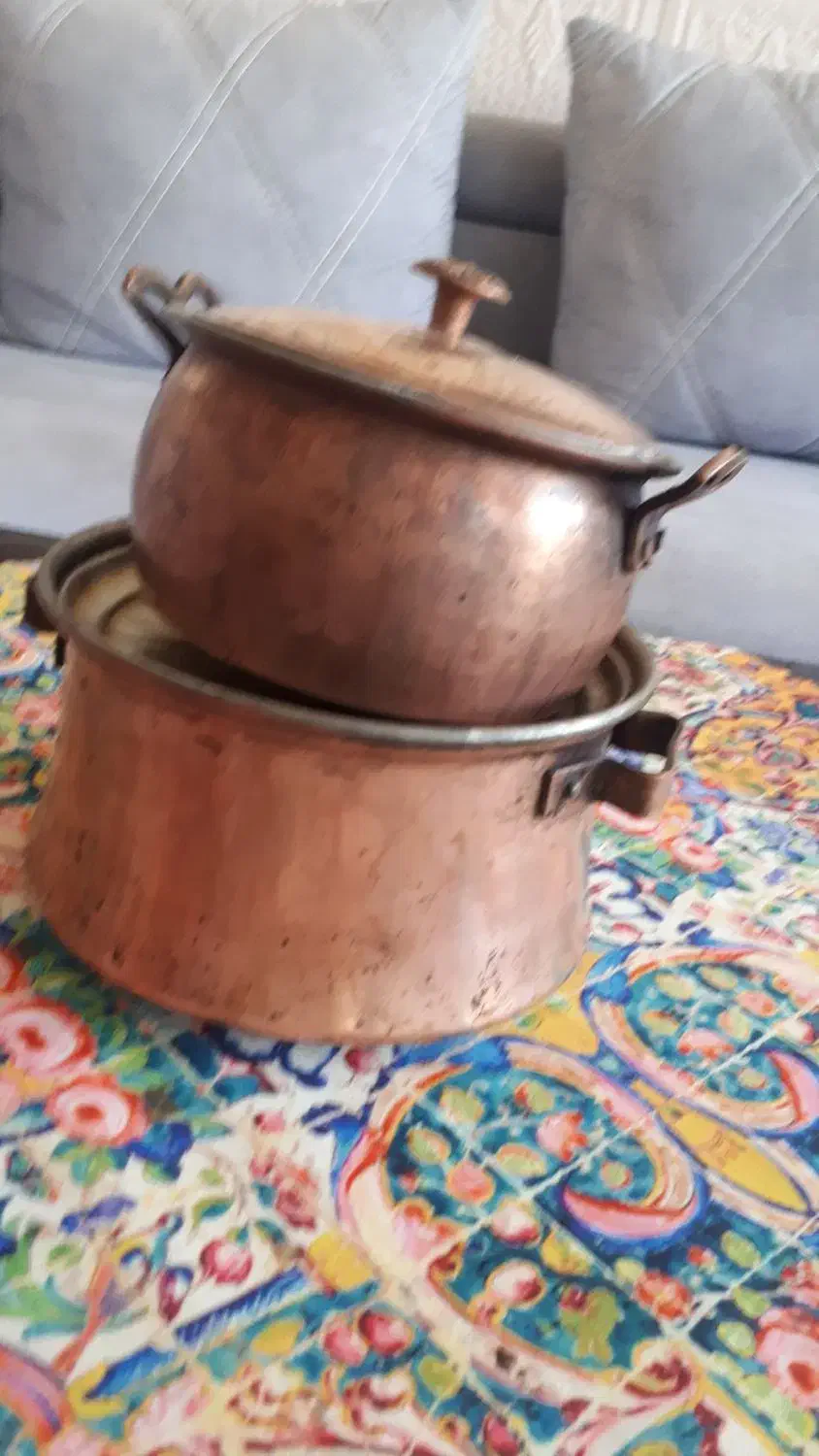 قابلمه مسی کیلویی|ظروف پخت‌وپز|زاهدان, |دیوار