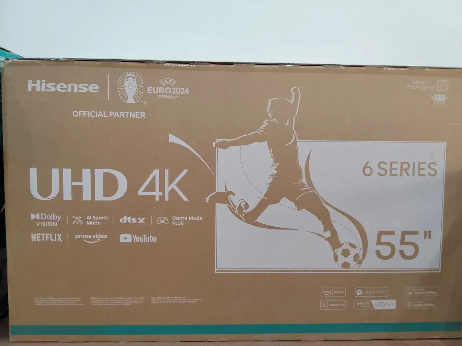 تلویزیون های هایسنس 55اینچ سری 6  و 4k|تلویزیون و پروژکتور|شیراز, سینما سعدی|دیوار