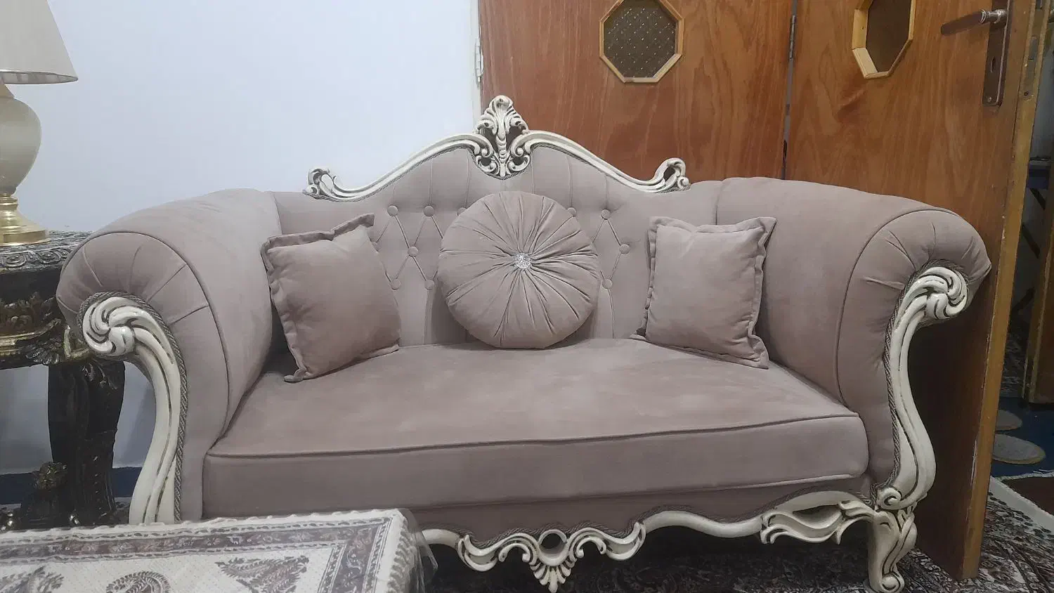 مبلمان ۷نفره در حد نو|مبلمان خانگی و میز عسلی|الیگودرز, |دیوار