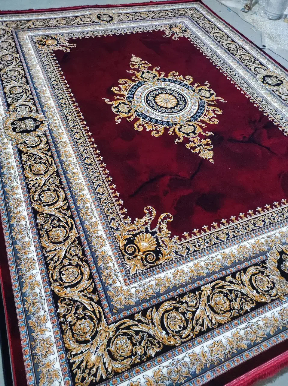 فروش فرش کاشان پاتریس قیمت کارخانه|فرش|یاسوج, |دیوار