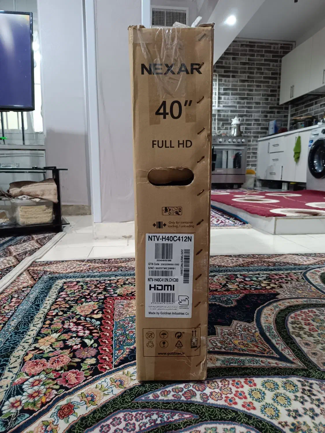 تلویزیون 40 اینچ|تلویزیون و پروژکتور|فردیس, فردیس|دیوار