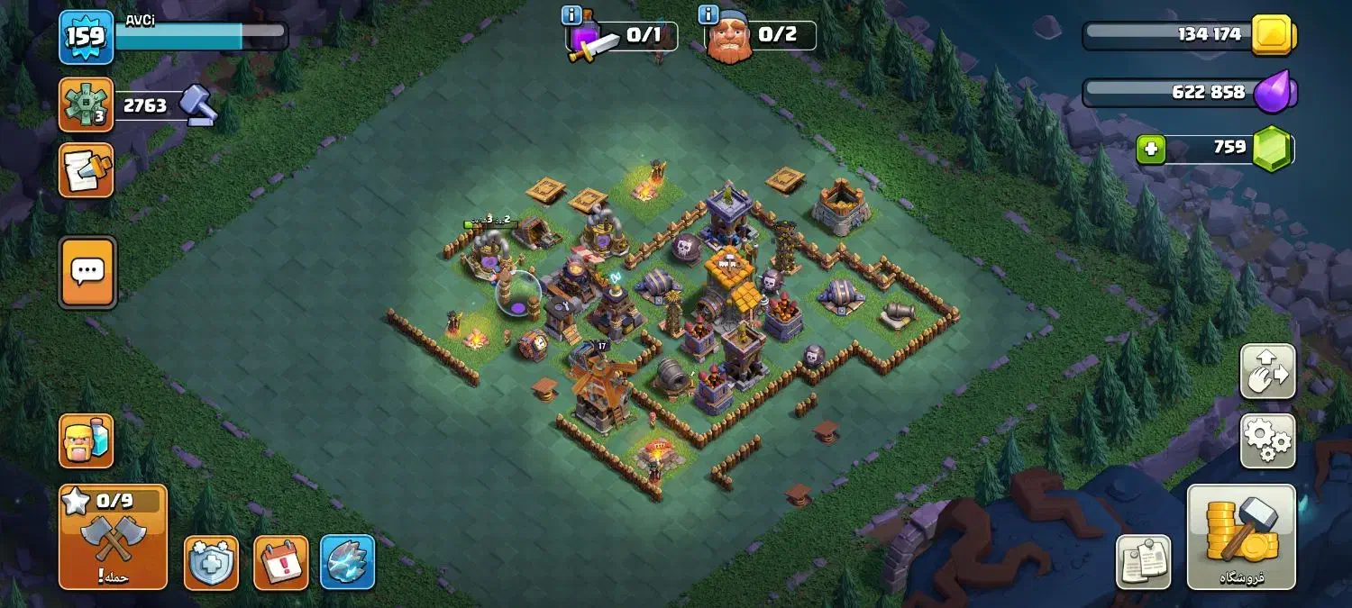 کلش اف کلنز تان 14 مکس|کنسول، بازی ویدئویی و آنلاین|دهدشت, |دیوار