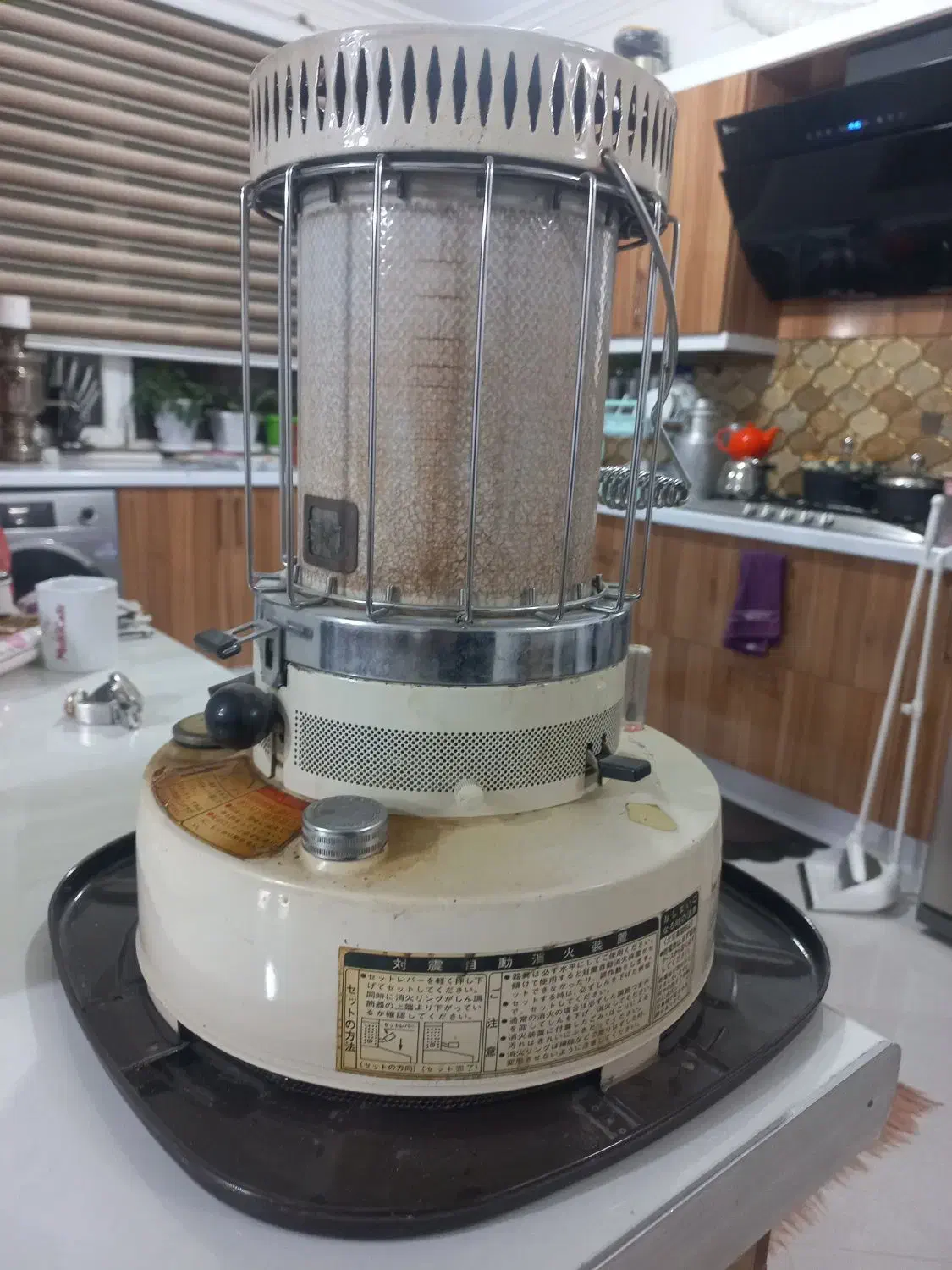 چراغ نفتی ژاپنی|بخاری، هیتر، شومینه|نیشابور, گنبد سبز|دیوار