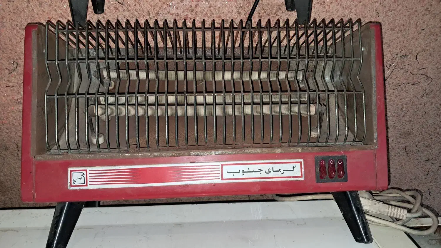 بخاری برقی ۲عدد اصل|بخاری، هیتر، شومینه|اهواز, کمپلو جنوبی|دیوار