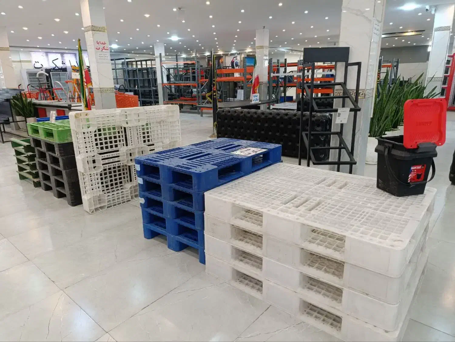 ۱۰۰۰ پالت زیربار ۱۴ و ۱۸ کیلویی استوک|فروشگاه و مغازه|عسلویه, |دیوار