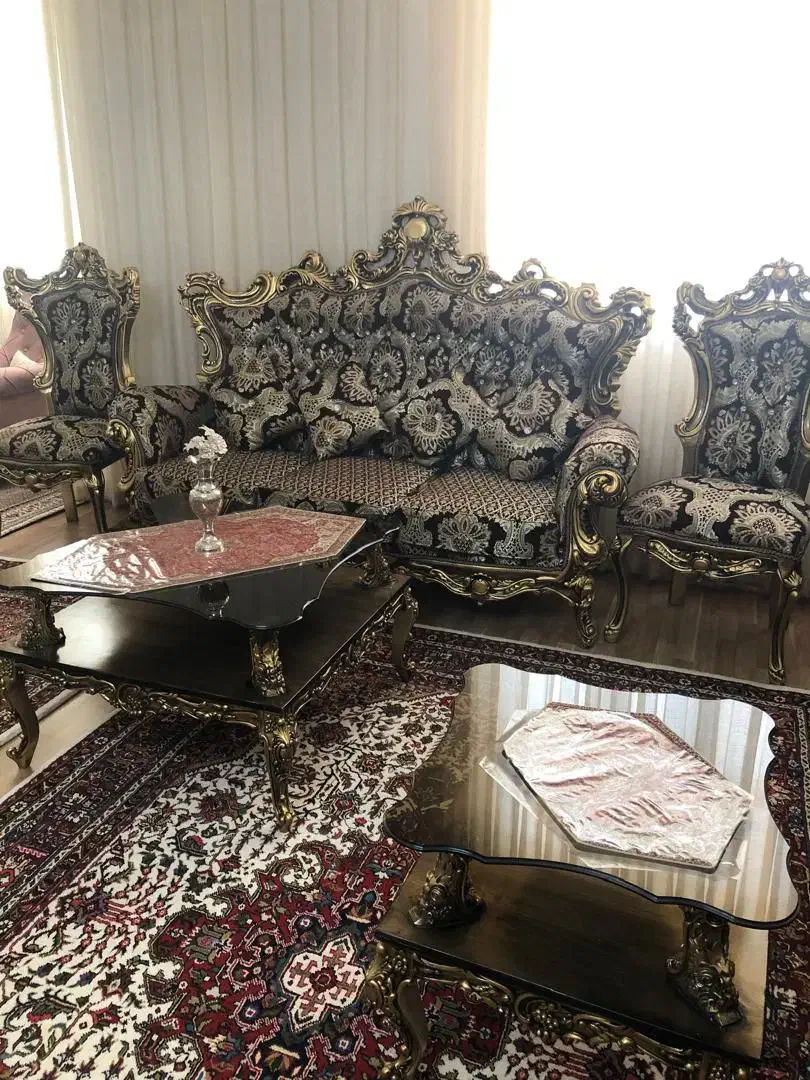 مبلمان ۹ نفره و غذاخوری ۶ نفره|مبلمان خانگی و میز عسلی|هشترود, |دیوار