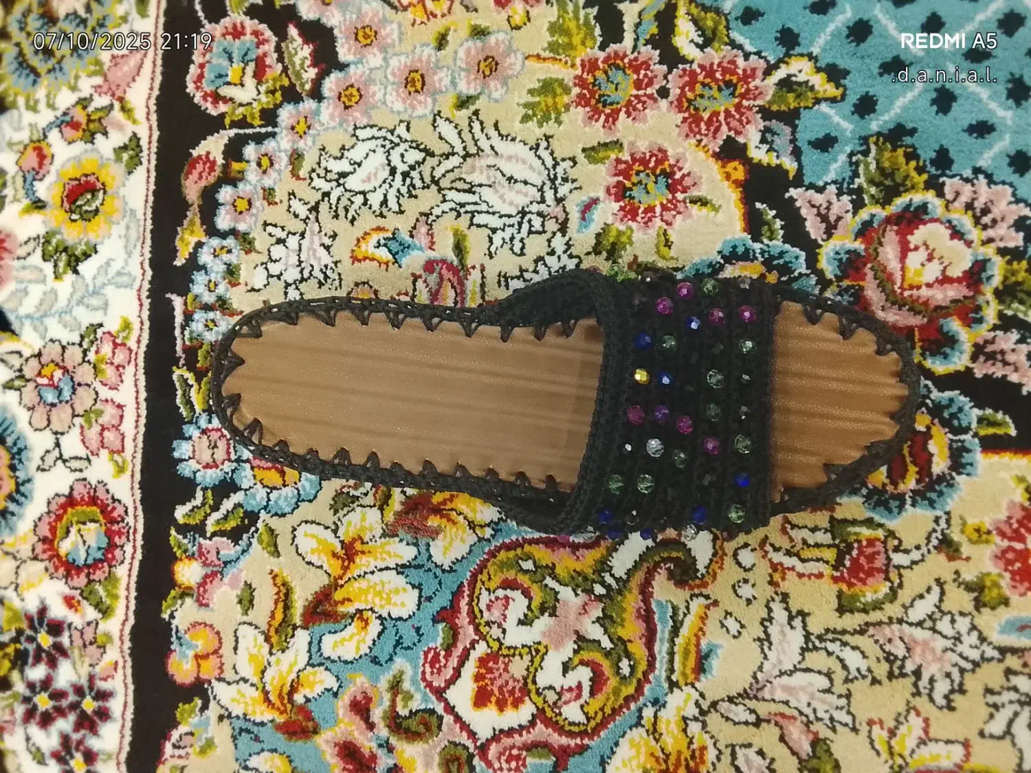 دمپایی دست بافت زنانه|کیف، کفش، کمربند|یاسوج, |دیوار