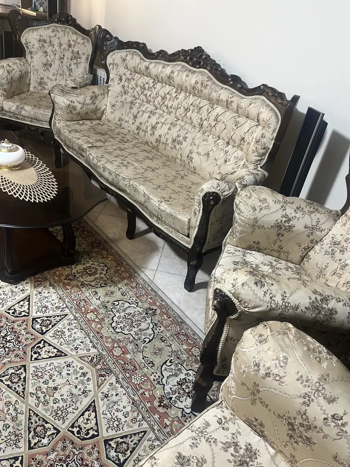 استیل ۹ نفره و ویترین|مبلمان خانگی و میز عسلی|تهران, کوهسار|دیوار