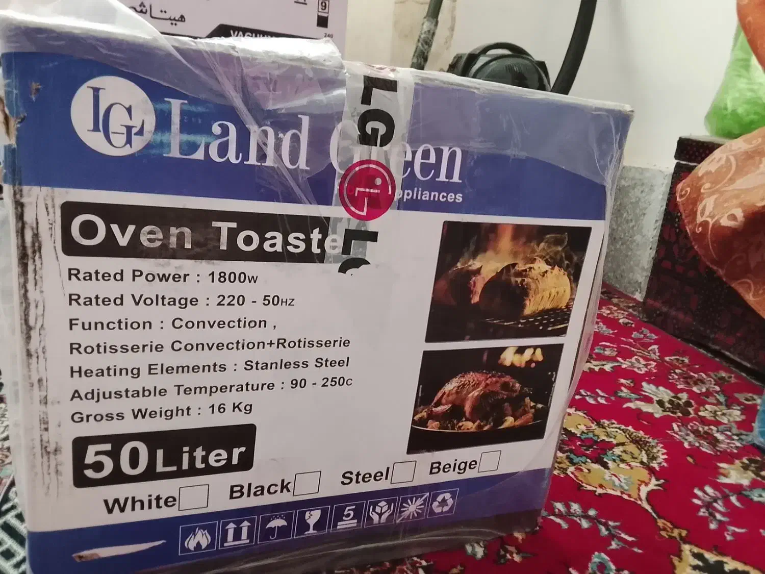 جاروبرقی هیتاشی توستر الجی لمسی|اجاق گاز و لوازم برقی پختوپز|رشتخوار, |دیوار