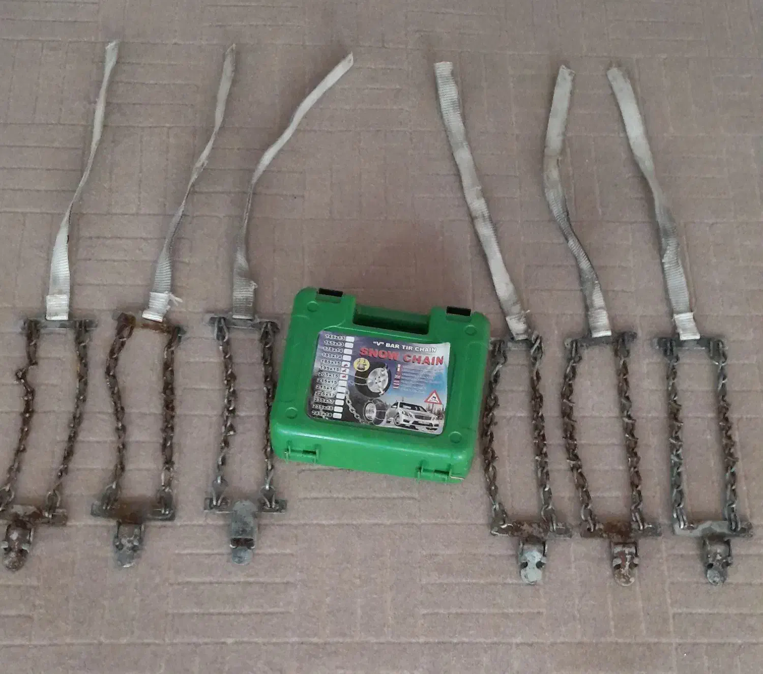 زنجیر چرخ کمری|دوچرخه، اسکیت، اسکوتر|میانه, |دیوار