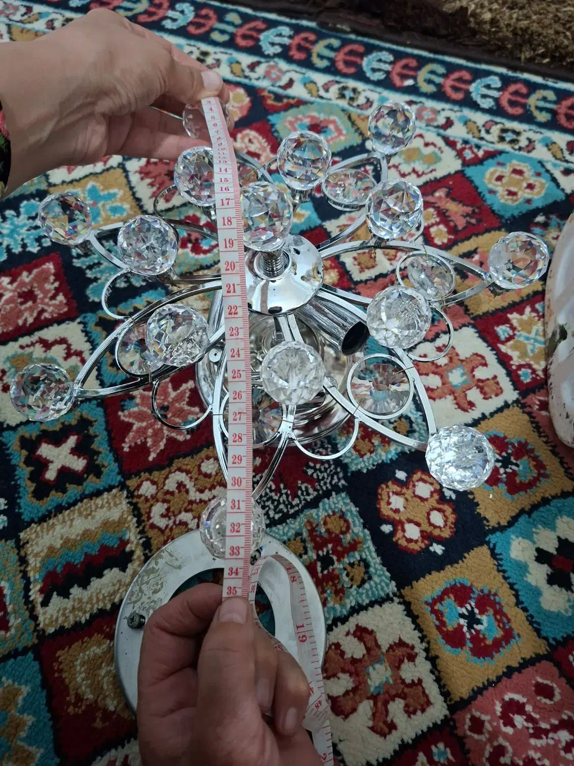 سه عدد لوستر سقفی|لوستر و چراغ آویز|ایلام, |دیوار