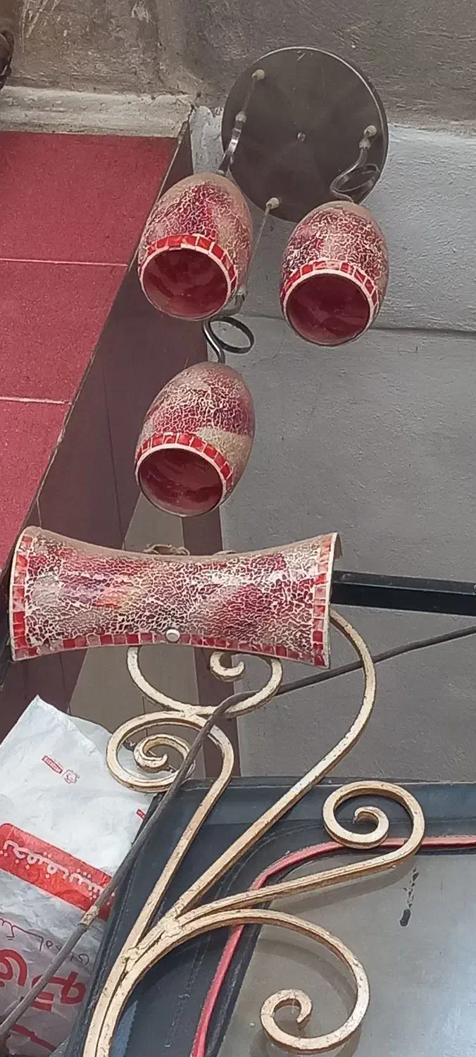 لوستر زیبا|لوستر و چراغ آویز|لنگرود, |دیوار