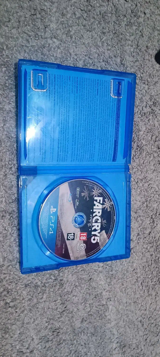 دیسک بازی فارکرای ۵ کاملاً سالم واسه ps4 و ps5|کنسول، بازی ویدئویی و آنلاین|زنجان, |دیوار