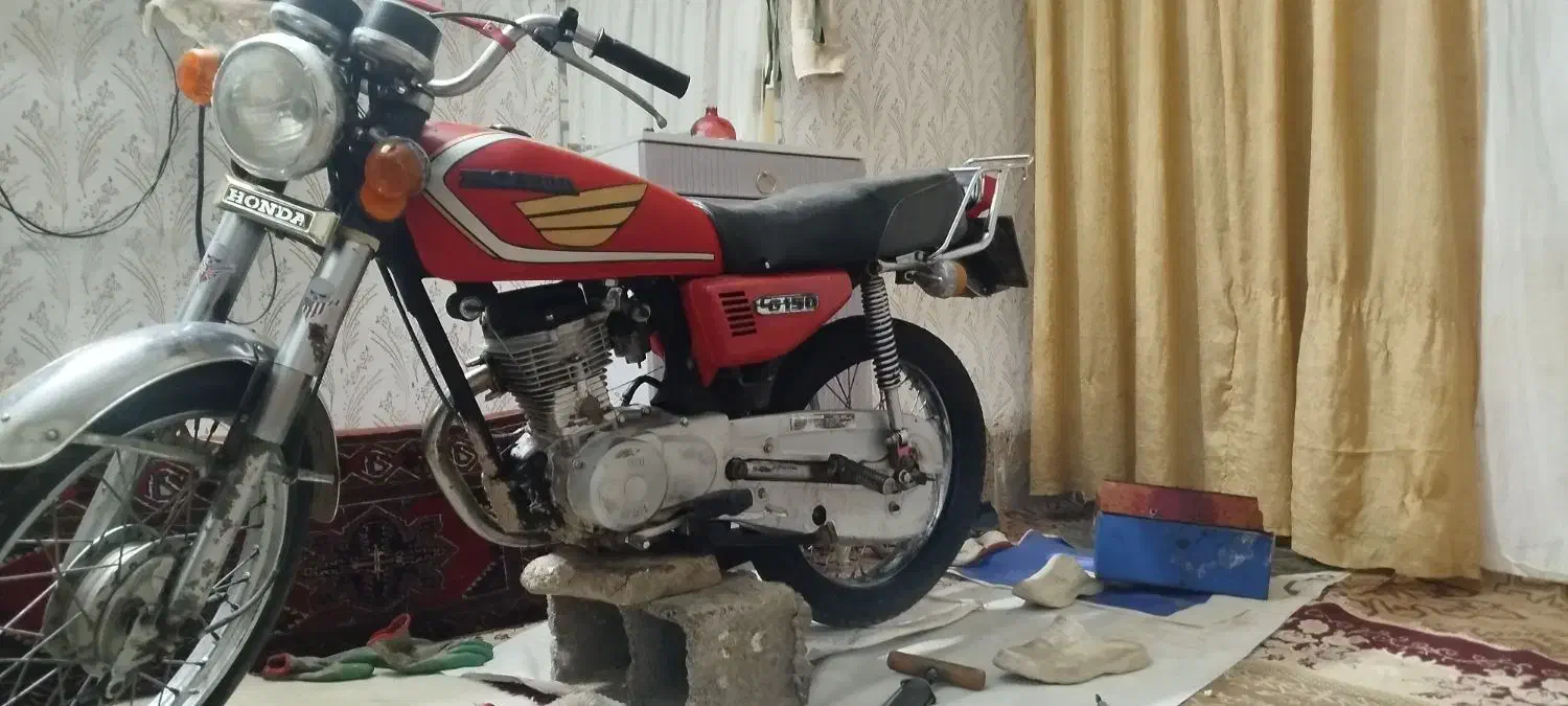 هندا 125 سی جی مدل 84|موتورسیکلت|مشهد, لقمانی|دیوار