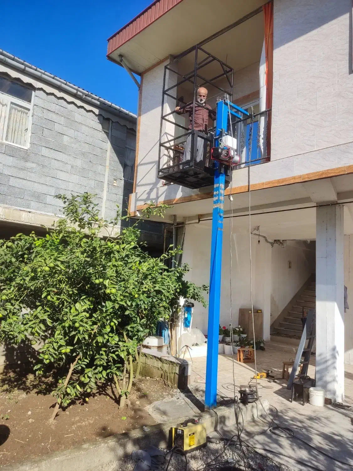 ساخت انواع بالابر  ویلایی آپارتمانی سالنی کارگاهی|مصالح و تجهیزات ساختمان|رشت, پاستوریزه|دیوار