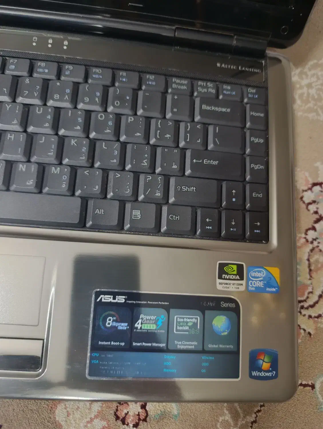 لپ تاپ asus|رایانه همراه|ورامین, ورامین|دیوار