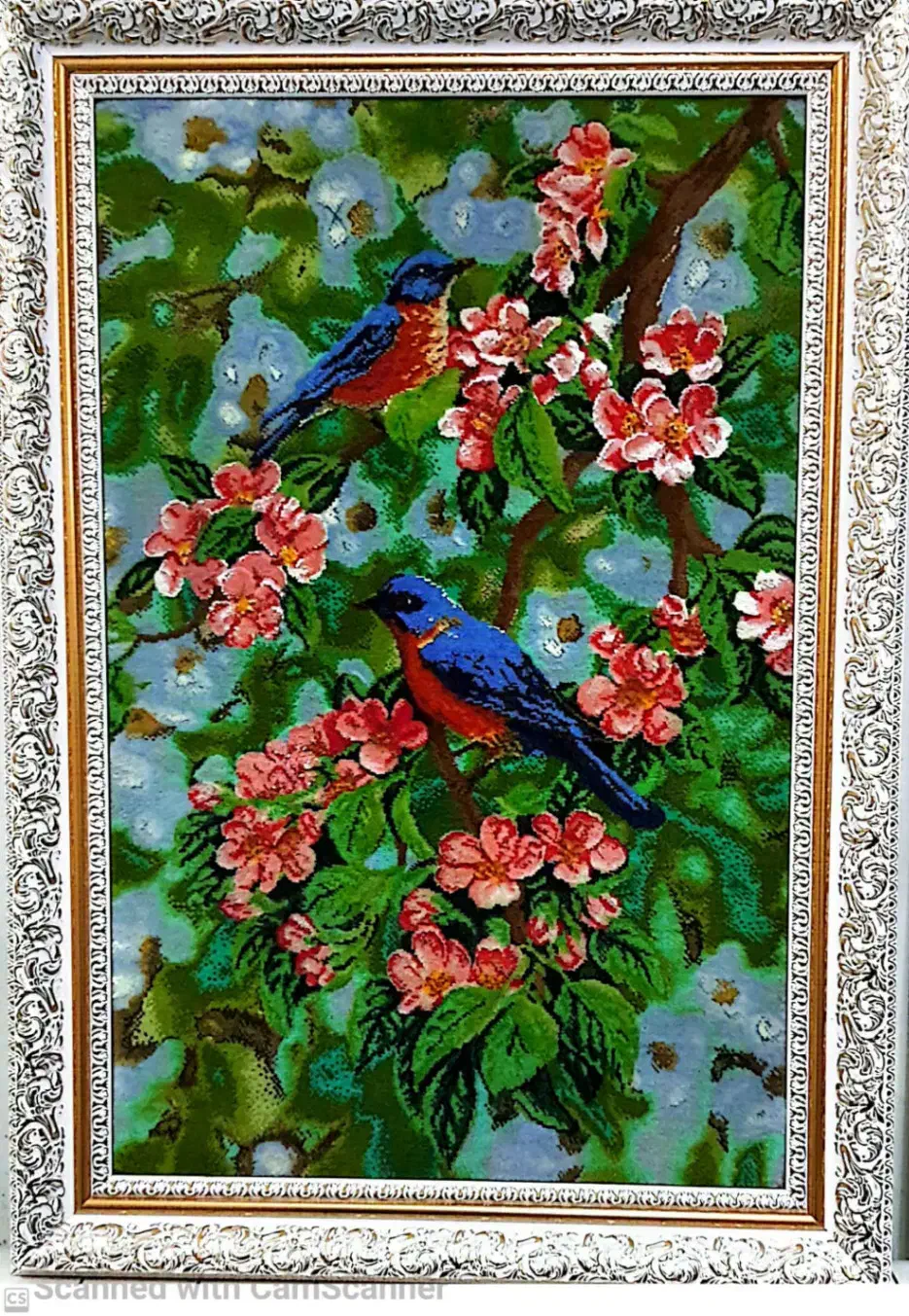 تابلو فرش ابریشم|تابلو فرش|رشت, نامجو|دیوار