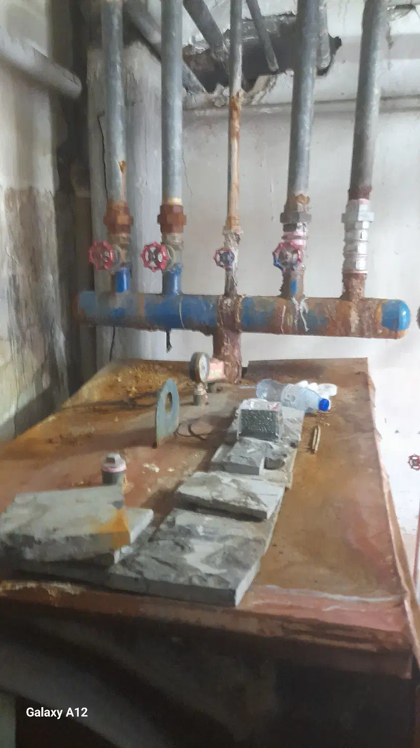 تعمیر ونصب موتورخانه قدیمی ترمیم لوله های ساختمان|خدمات پیشه و مهارت|آمل, |دیوار