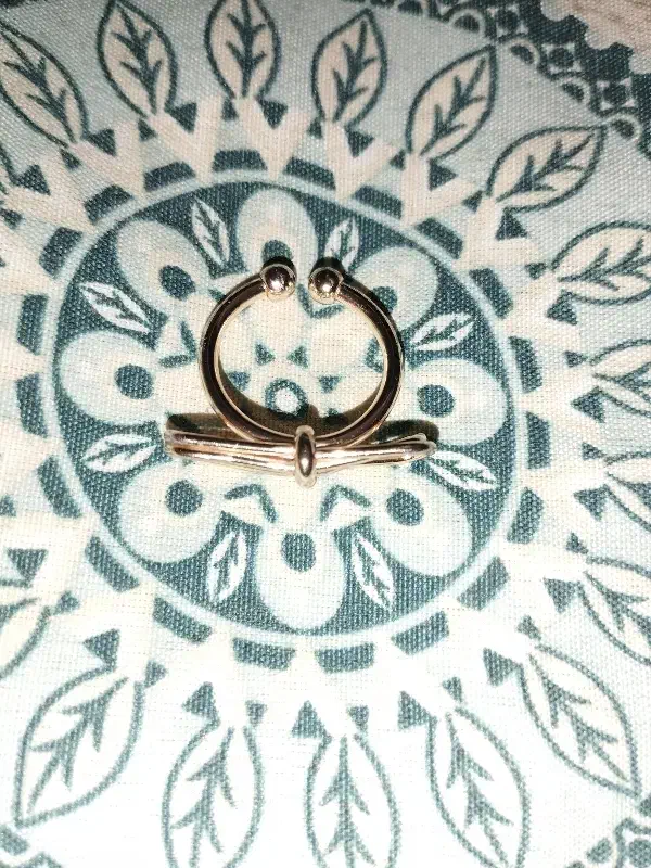 انگشتر زنانه طرح پاپیون ژوپینگ|بدلیجات|مشهد, استاد یوسفی (شهرک غرب)|دیوار