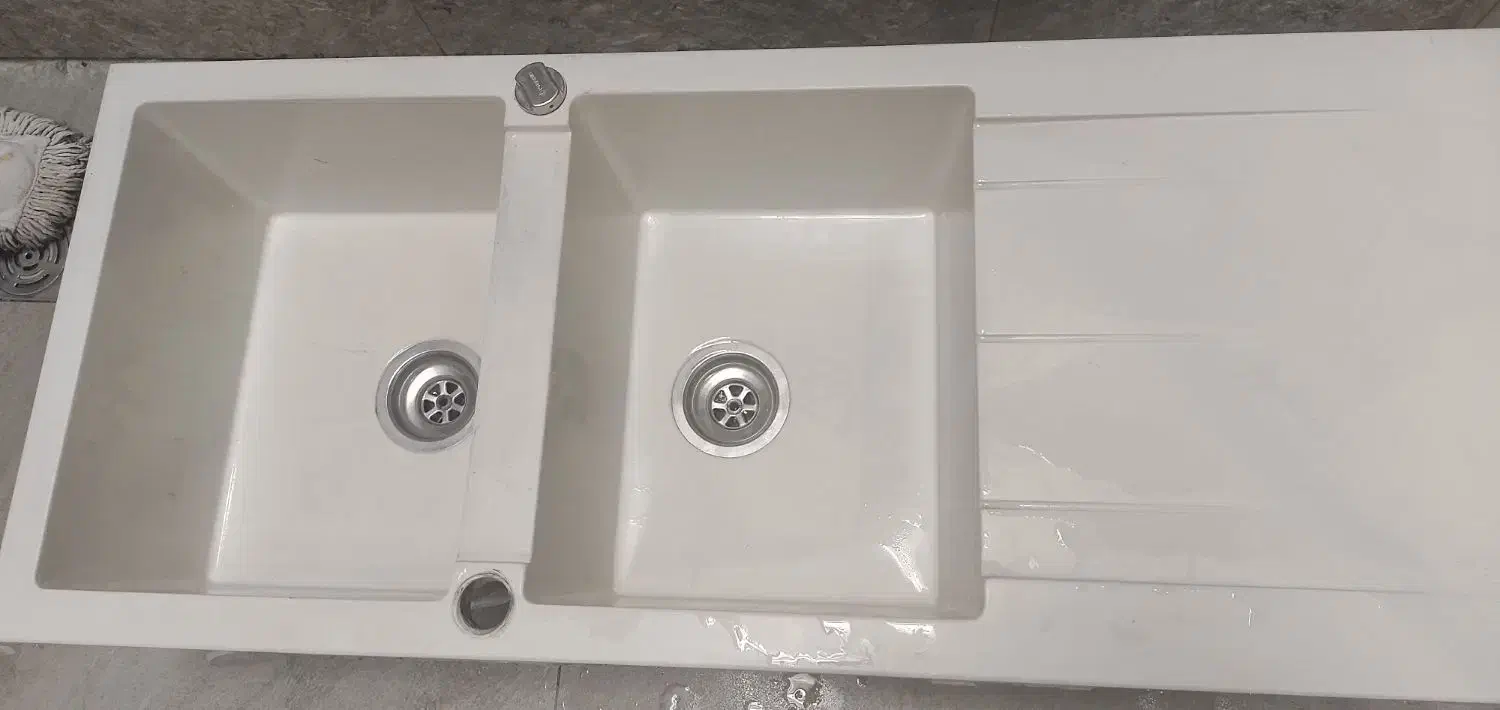 سینک گرانیتی سفید رنگ|مصالح و تجهیزات ساختمان|تهران, دروس|دیوار