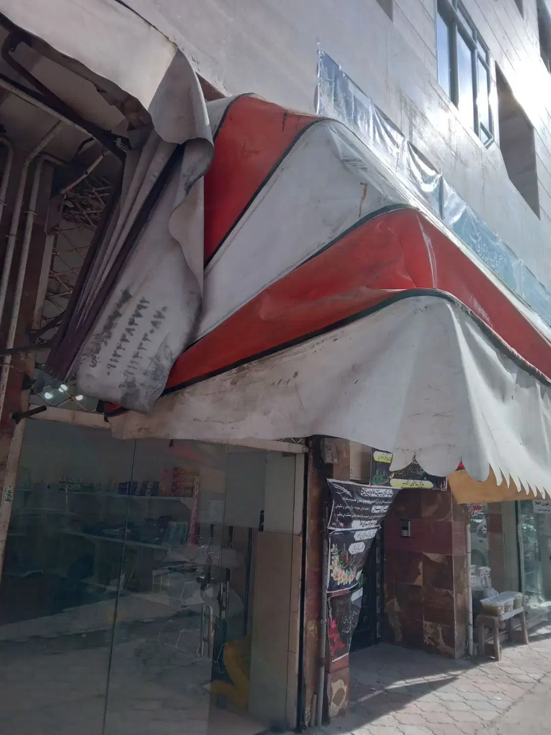 فروش سایه بان مغازه|فروشگاه و مغازه|کوچصفهان, |دیوار