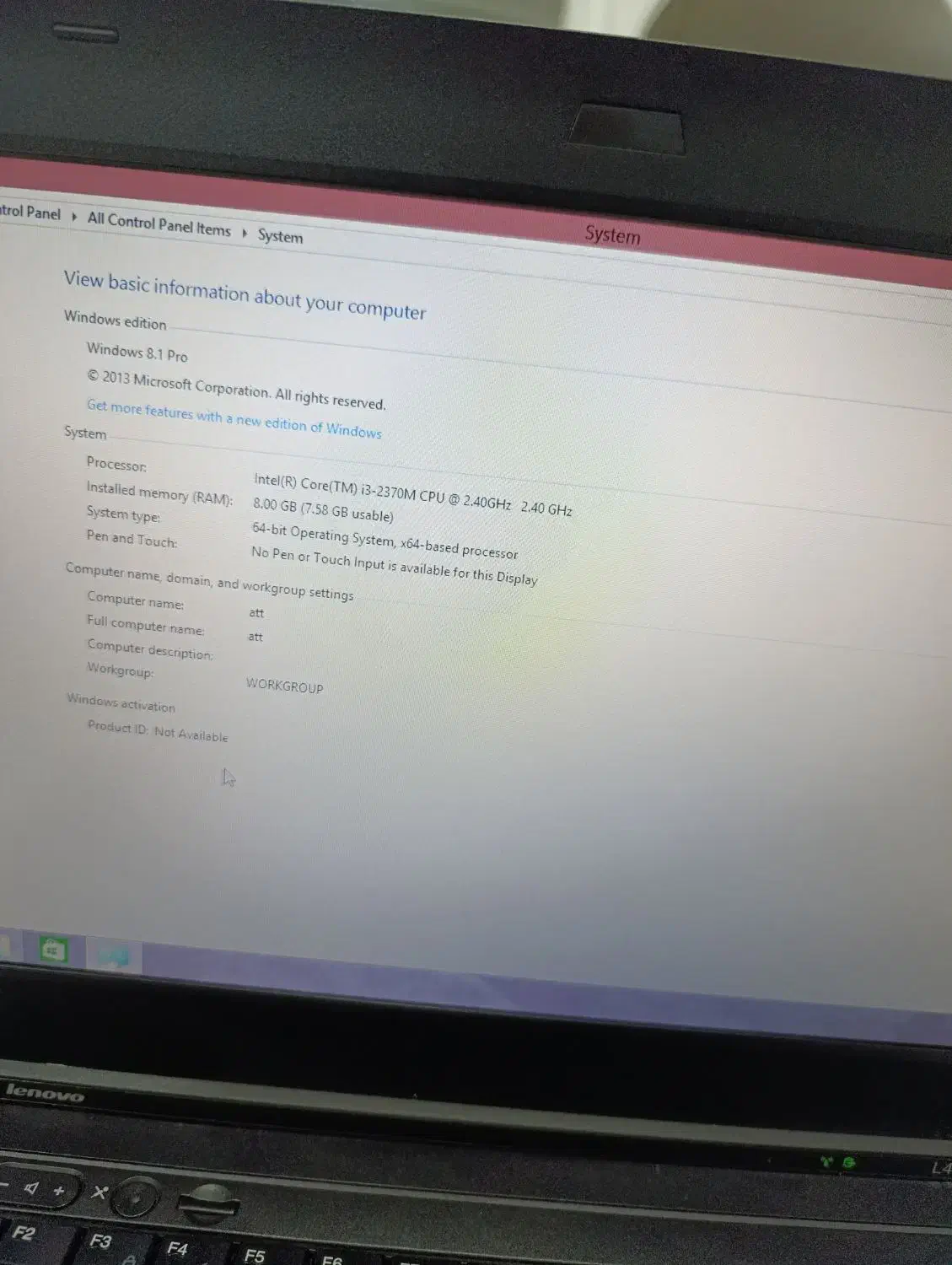 لپ تاپ لنوو L430|رایانه همراه|زاهدان, |دیوار