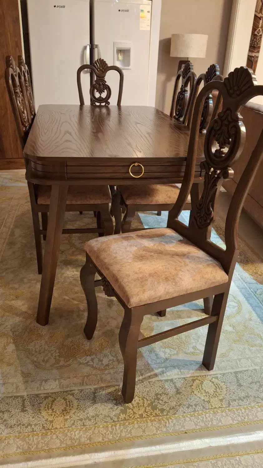 میزغذاخوری|میز و صندلی غذاخوری|ساری, |دیوار