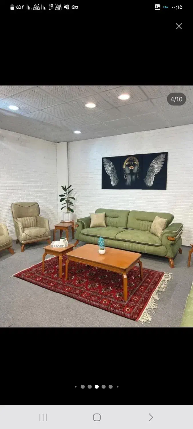 مبل تخت خوابشو شرکتی لورنت باضمانت|مبلمان خانگی و میز عسلی|قرچک, پارس سرام|دیوار