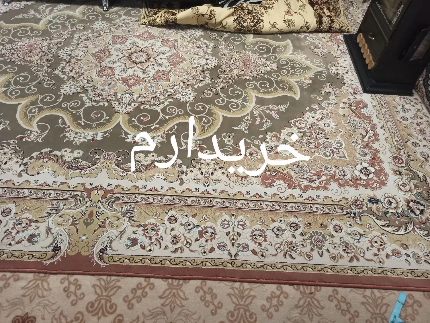 فرش ۱۲ متری ماشینی|فرش|همدان, |دیوار