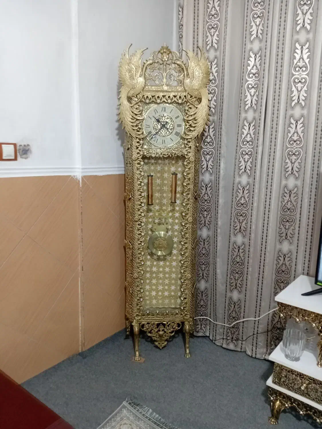 ساعت ایستاده کاملاً نو|ساعت دیواری و تزئینی|پاکدشت, پاکدشت (مامازند)|دیوار