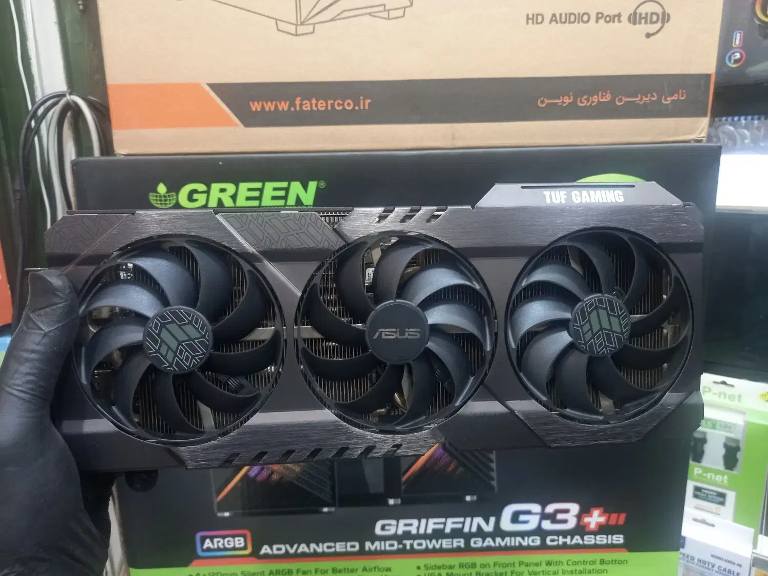 ASUS RTX 3070 TI  8G گرافیک|قطعات و لوازم جانبی رایانه|رشت, حاجی آباد|دیوار