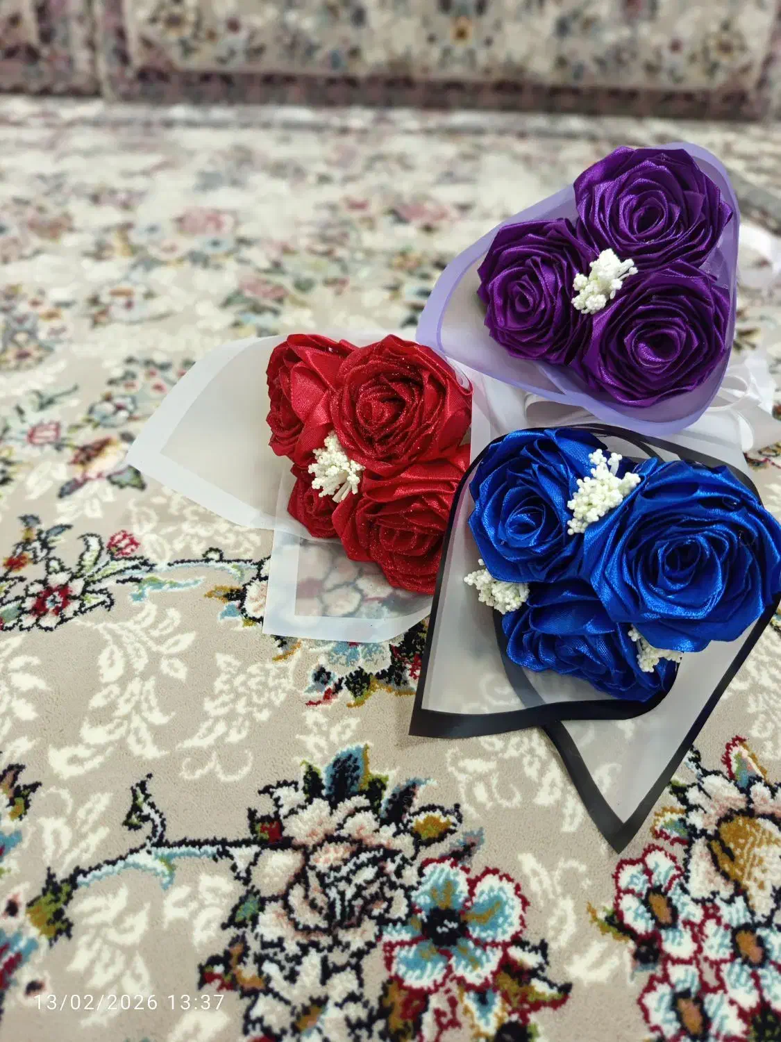 گل روبانی|گل مصنوعی|سنندج, |دیوار